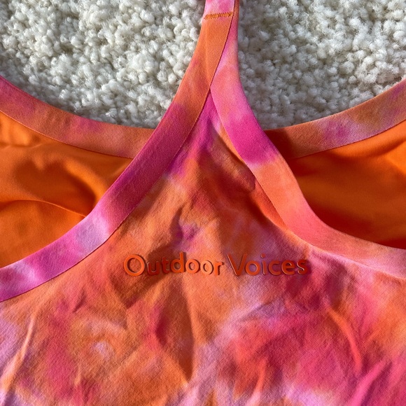 Rare Outdoor Voices Tie Dye Exercise Dress - Picture 5 of 6